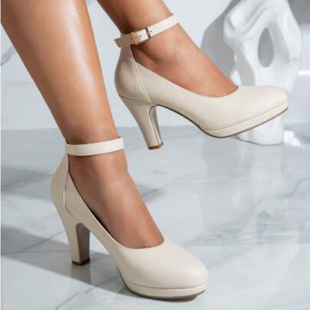 3” Ankle Strap Heels